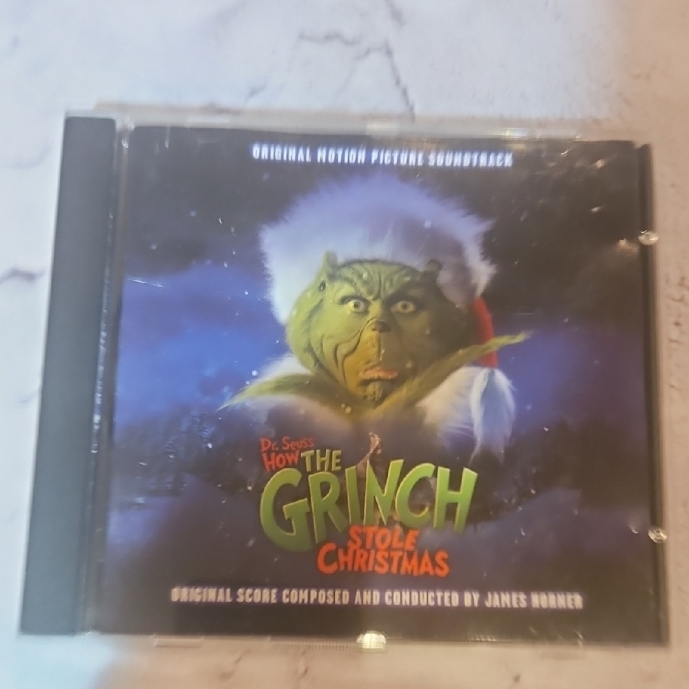 🌟3/$25🌟 Dr. Seuss' How the Grinch Stole Christmas Soundtrack CD
